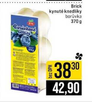 Brick kynuté knedlíky borůvka 370 g 