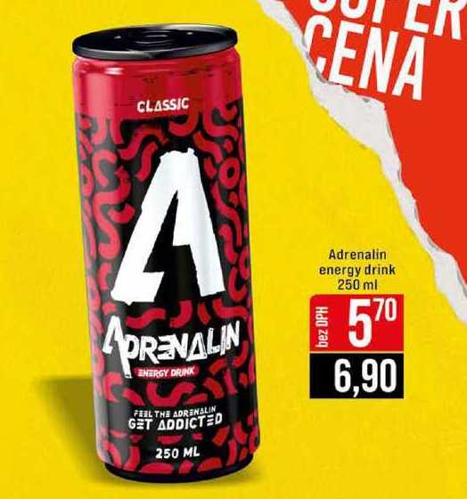 Adrenalin energy drink 250 ml 
