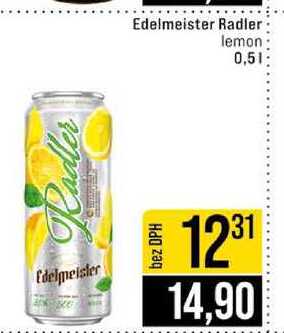Edelmeister Radler lemon 0,5l
