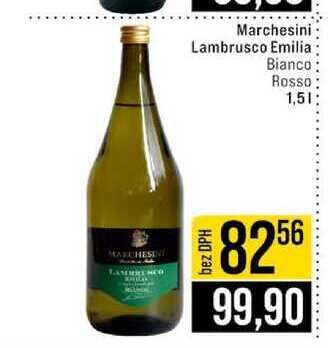 Marchesini Lambrusco Emilia Bianco Rosso 1,5l