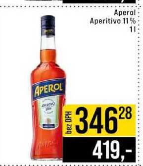 Aperol Aperitivo 11% 1l