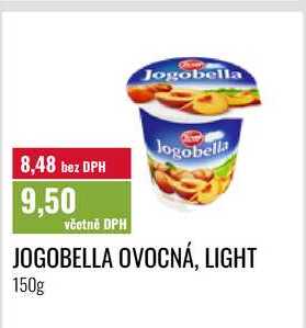 JOGOBELLA OVOCNÁ, LIGHT 150g  