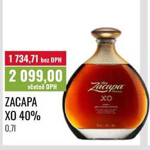 ZACAPA XO 40% 0,7l