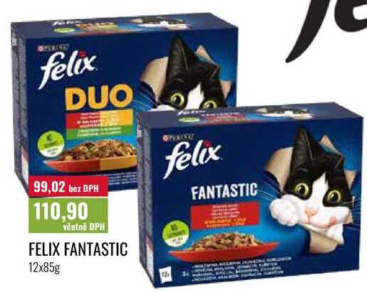 FELIX FANTASTIC 12x85g 