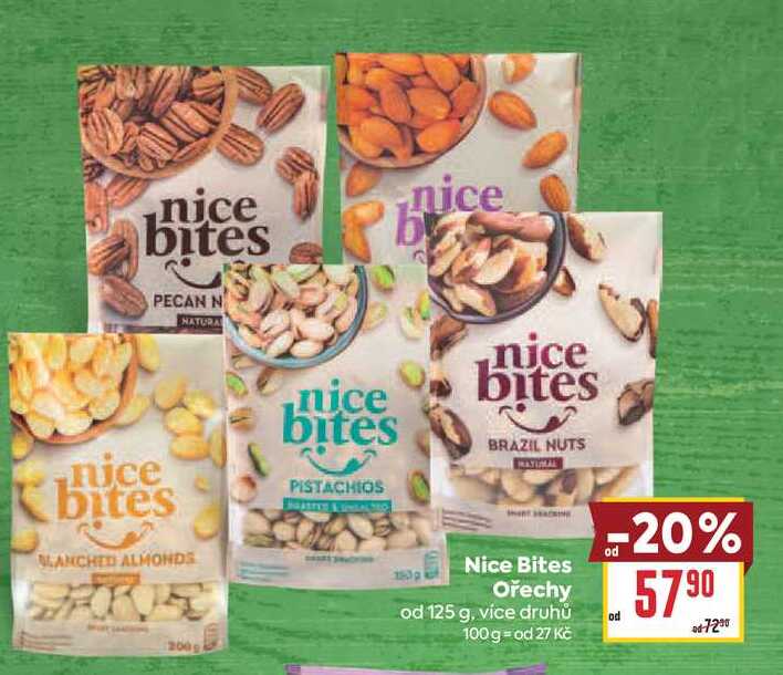 Nice Bites Ořechy od 125 g