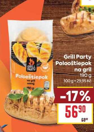 Grill Party Polooštiepok na gril 190 g