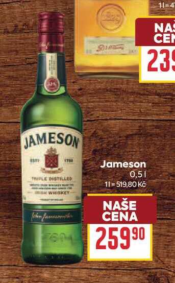 Jameson 0,5l