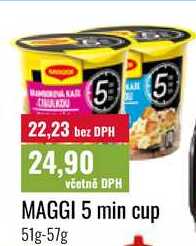 MAGGI 5 min cup 51g-57g 
