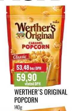 WERTHER'S ORIGINAL POPCORN 140g