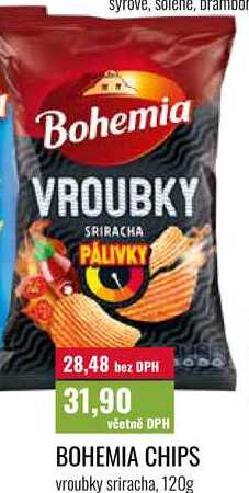 BOHEMIA CHIPS 120g 
