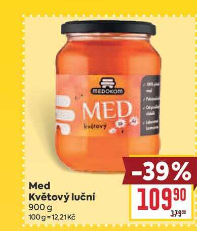 Med Květový luční 900 g
