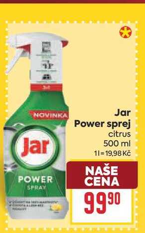 Jar Power sprej citrus 500 ml