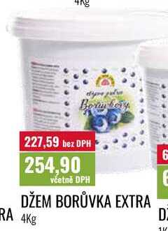 DŽEM BORŮVKA EXTRA 4Kg 