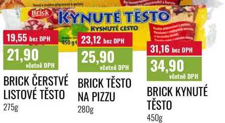 BRICK KYNUTÉ TĚSTO 450g 