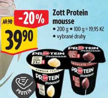  Zott Protein mousse 200 g  