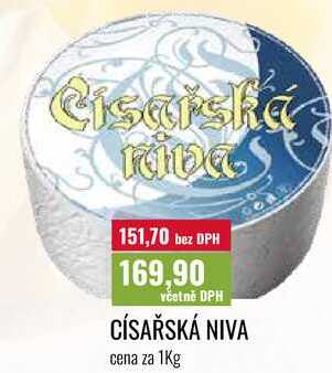 CÍSAŘSKÁ NIVA cena za 1Kg 