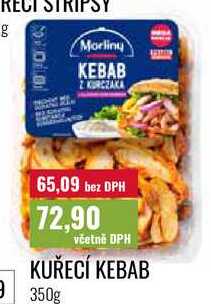 KUŘECÍ KEBAB 350g 