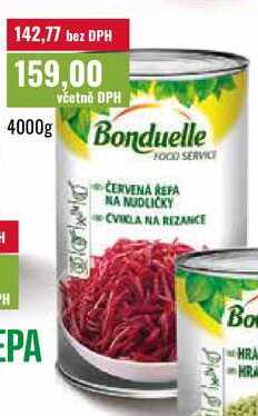 Bonduelle ČERVENÁ ŘEPA 4000g