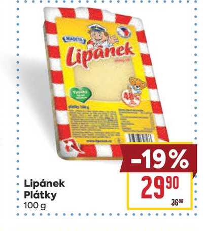 Lipánek Plátky 100 g