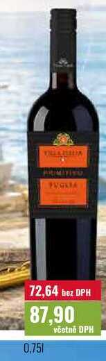 VILLA ITALIA PROMITIVO PUBLIA 0,75l