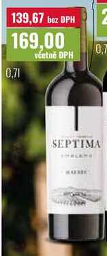 MALBEC EMBLEMA 2024 SEPTIMA 0,7l