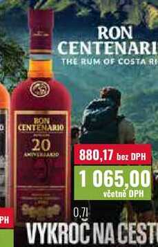 RON CENTENARI 20 0,7l