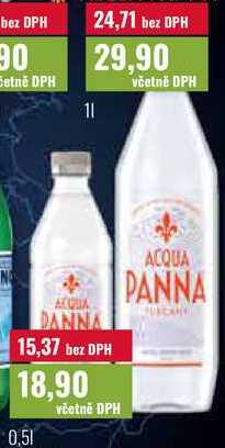 ACQUA PANNA 0,5l, 1l