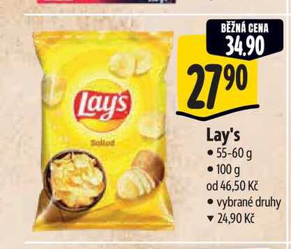   Lay's 55-60 g  