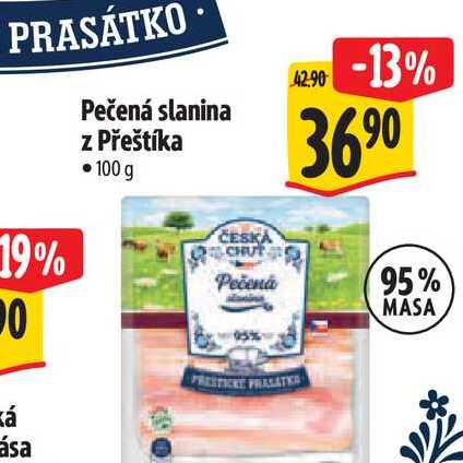 Pečená slanina z Přeštíka 100 g