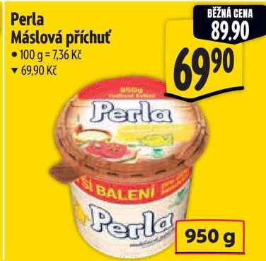 Perla Máslová příchuť, 950 g