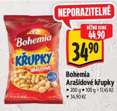 Bohemia Arašídové křupky, 200 g 