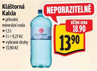 Kláštorná Kalcia, 1,5 l