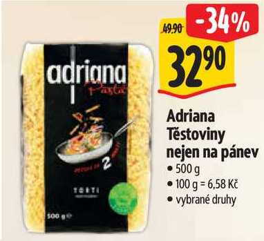 Adriana Těstoviny nejen na pánev, 500 g
