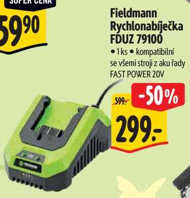 Fieldmann Rychlonabíječka FDUZ 79100 