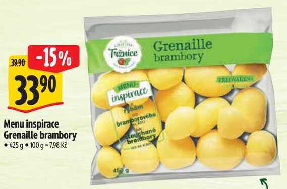 Menu inspirace Grenaille brambory, 425 g