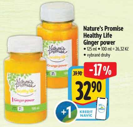 Nature's Promise Healthy Life Ginger power, 125 ml 