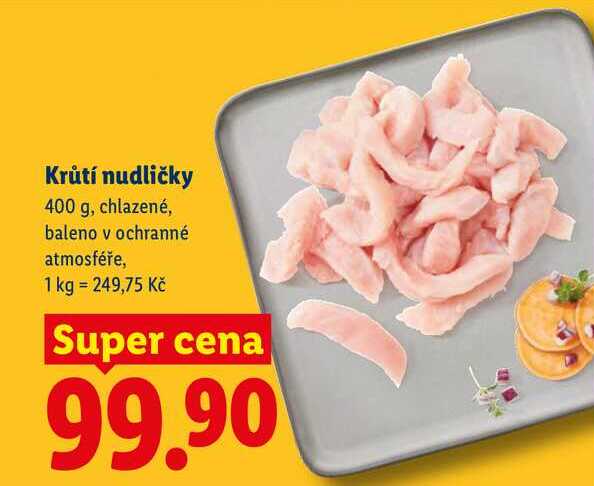 Krůtí nudličky, 400 g