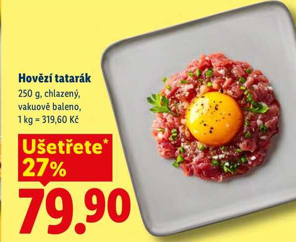 Hovězí tatarák, 250 g
