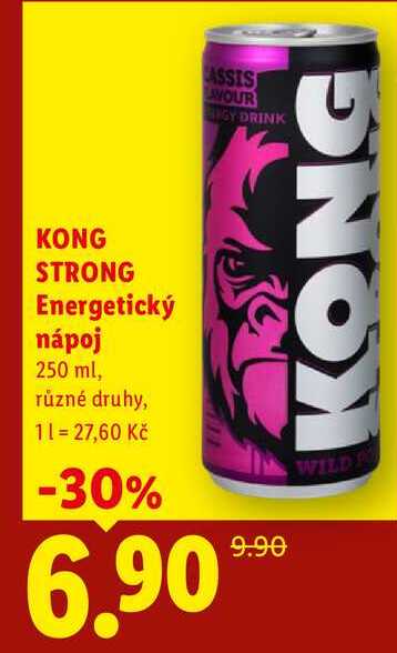KONG STRONG Energetický nápoj, 250 ml