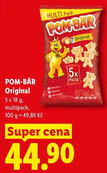 POM-BÄR Original, 5x 18 g