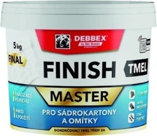DEN BRAVEN TMEL PRO SÁDROKARTONY A OMÍTKY FINISH 5 KG
