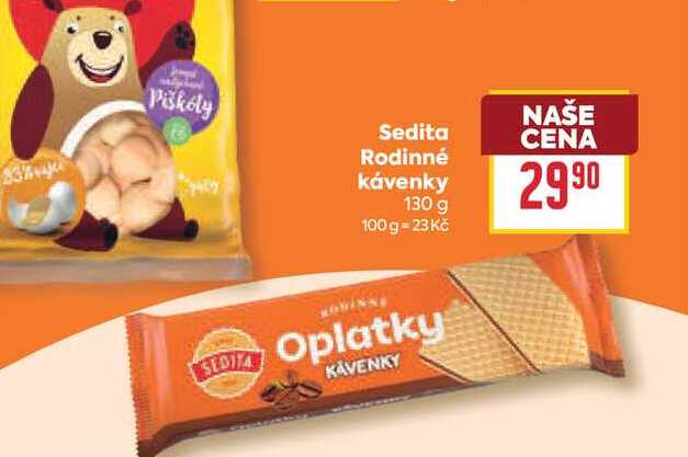 Sedita Rodinné kávenky 130g