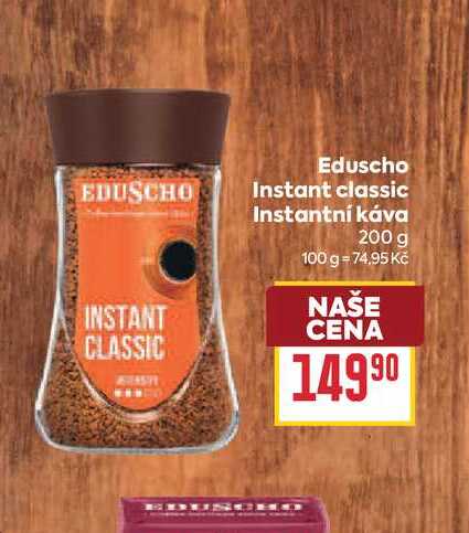 Eduscho nstant classic Instantní káva 200g