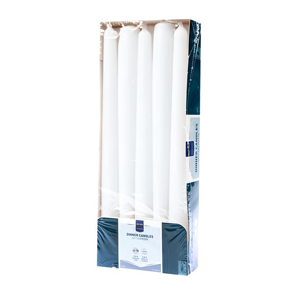 Metro Professional Svíčka bílá  2x24 cm