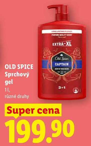 OLD SPICE Sprchový gel, 1 l