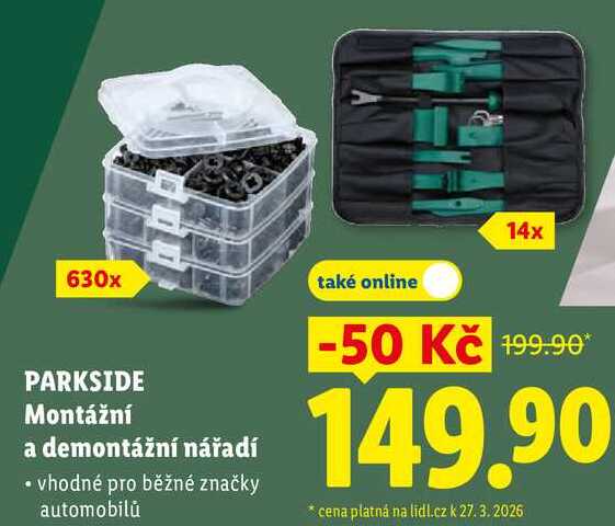 PARKSIDE Montážní a demontážní nářadí 