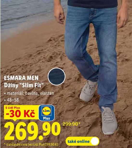 ESMARA MEN Džíny "Slim"