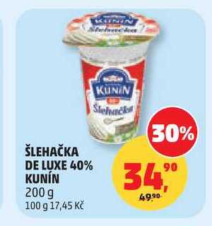 KUNIN ŠLEHAČKA DE LUXE 40% KUNÍN, 200 g 