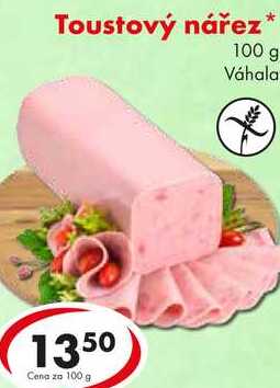 Toustový nářez, 100 g