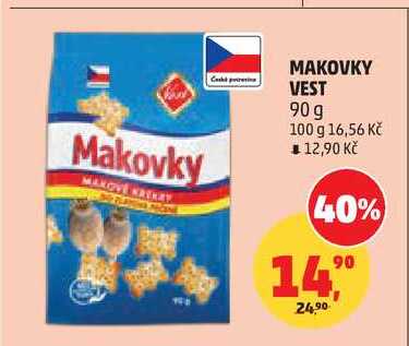 MAKOVKY VEST, 90 g